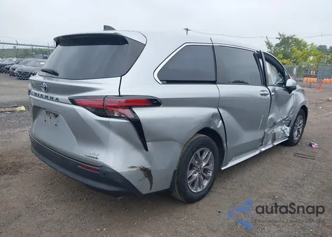 2021 Toyota Sienna Xle из США, поврежденный, VIN 5TDYSKFCXMS009818